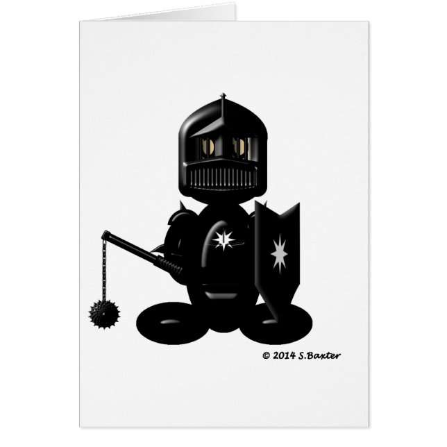 Chevalier noir (simple) (Devant)