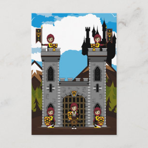 Chevaliers de croisé et carte du château RSVP