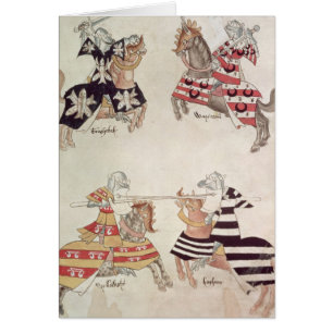 Chevaliers joutants, de Book de monsieur Thomas