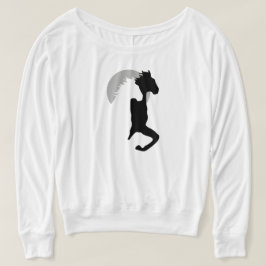 chevaux courant ensemble t-shirt
