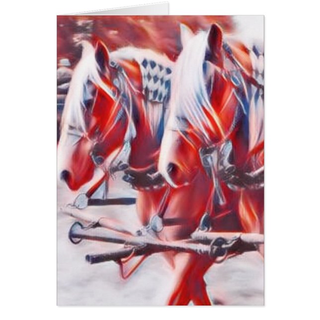 Chevaux de travail (Devant)