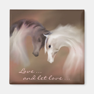 "Chevaux de Verre, Amour..." ~ Magnet