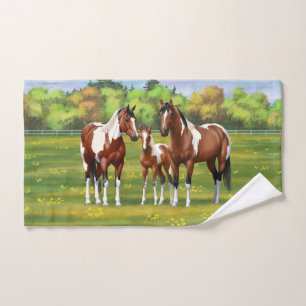 Chevaux Du Quartier De Peinture De Baie Pinto En P