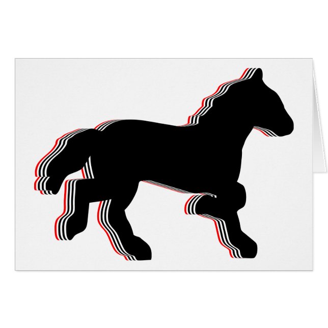 chevaux empilés (Devant Horizontal)