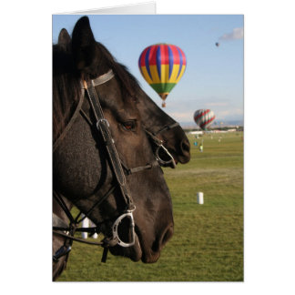 Chevaux et ballons
