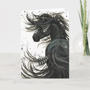 Chevaux Majestueux Par Carte De Voeux BiHrLe