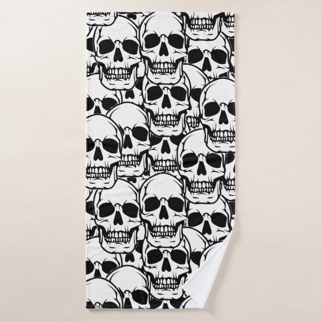 Chevêches qui se chevauchent (Serviette de bain)