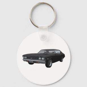 Chevelle 1969 SS: Schwarzes Ende Schlüsselanhänger
