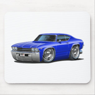 Chevelle Blau-Auto 1969 Mousepad