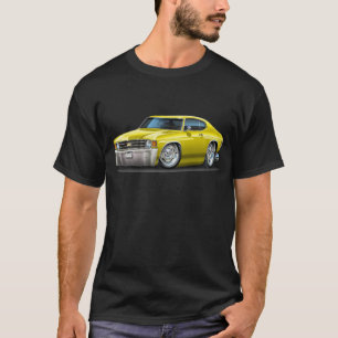 Chevelle gelbes Auto 1971-72 T-Shirt