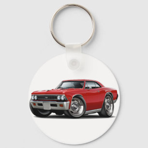 Chevelle Rot-Auto 1966 Schlüsselanhänger
