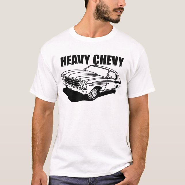 Chevelle schweres Chevy Shirt (Vorderseite)