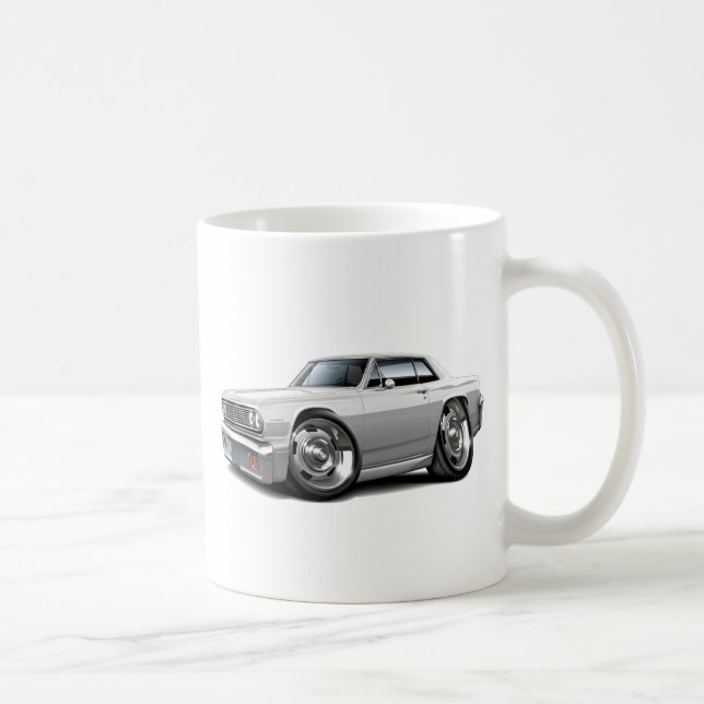 Chevelle Weiß-Auto 1964 Kaffeetasse (Rechts)