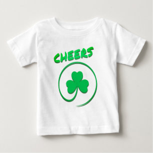 Chever Clover Kleeblatt Irish Green St Patricks Da Baby T-shirt
