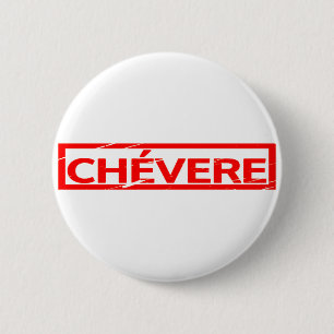 Chévere Briefmarke Button