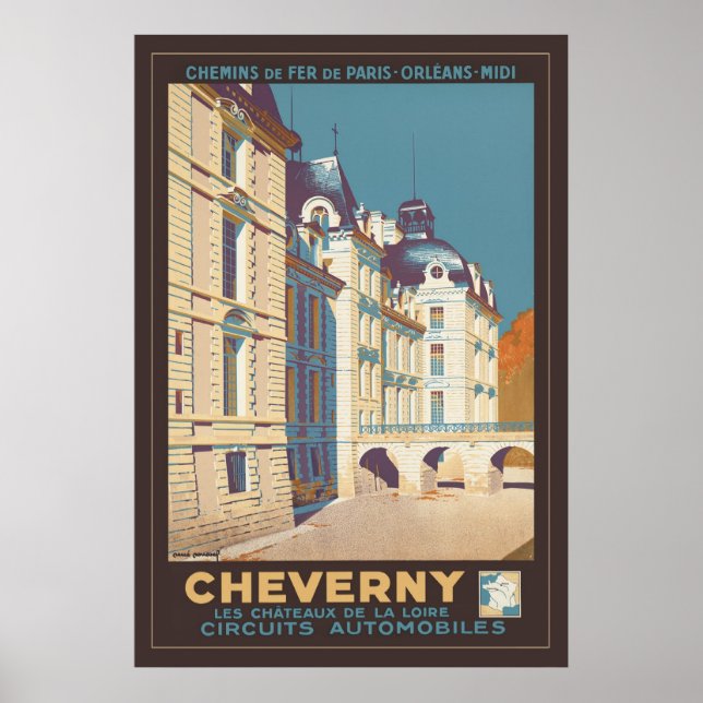 Cheverny Poster (Vorne)