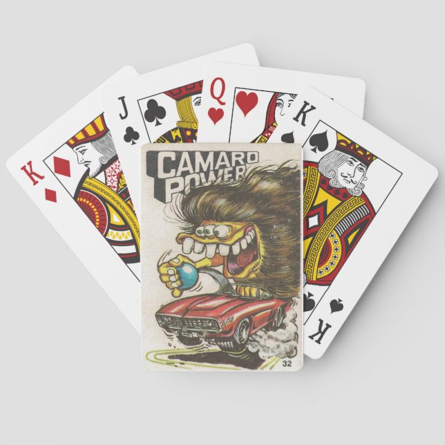 Cheverolet Camaro Spielkarten (Rückseite)