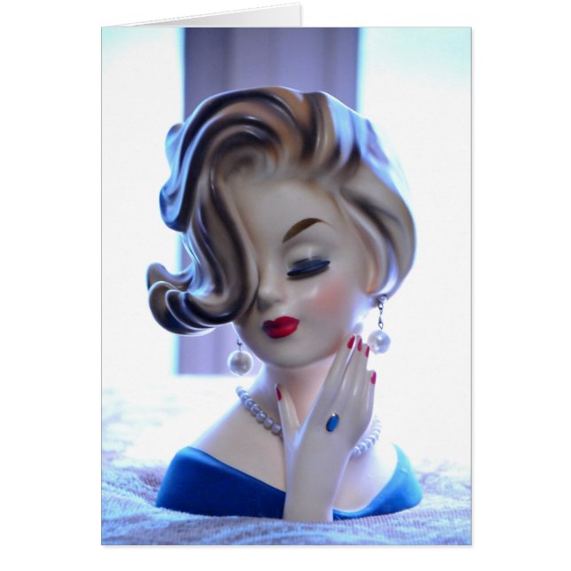 Cheveux chics sophistiqués de Madame Head Vase (Devant)
