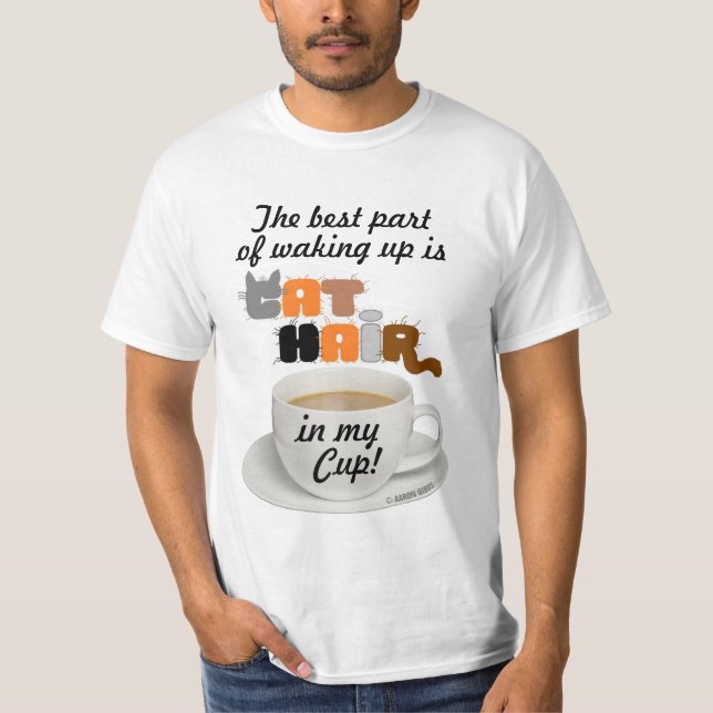 Cheveux de chat dans ma coupe T-shirt Amoureux des (Devant)