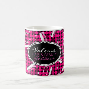 Cheveux de roses indien et tasse faits sur