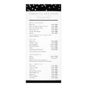 CHEVEUX LISTE DE PRIX moderne glam polka point arg