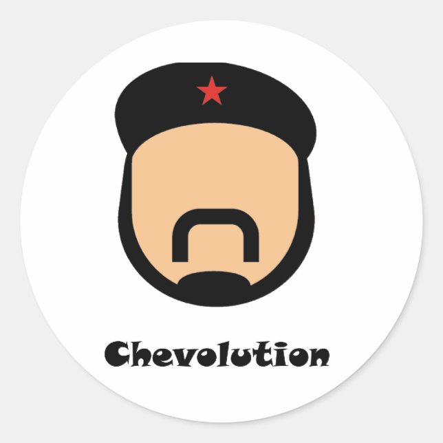 Chevolution Runder Aufkleber (Vorderseite)