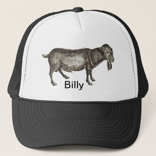 Chèvre de Billy - CASQUETTE DE BASEBALL (Devant)