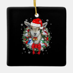 Chèvre Noël Ornament Décoration Cadeau Noël Cadeau