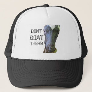 Chèvre "N'Y VA PAS" Casquette