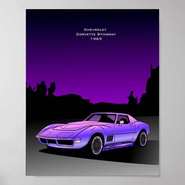 Chevrolet 1969 Poster (Vorne)