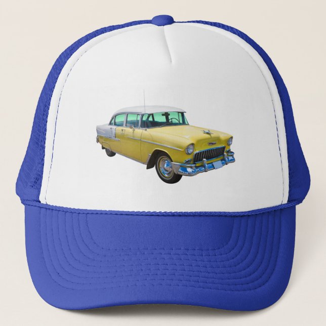 Chevrolet-Bel Air-antikes Auto 1955 Truckerkappe (Vorderseite)