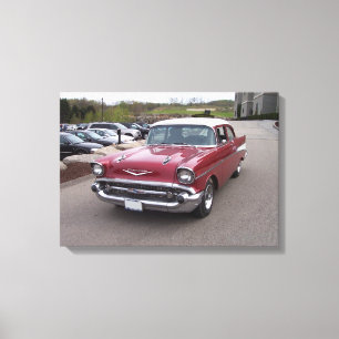 Chevrolet-Bel Air-Druck 1957 Leinwanddruck