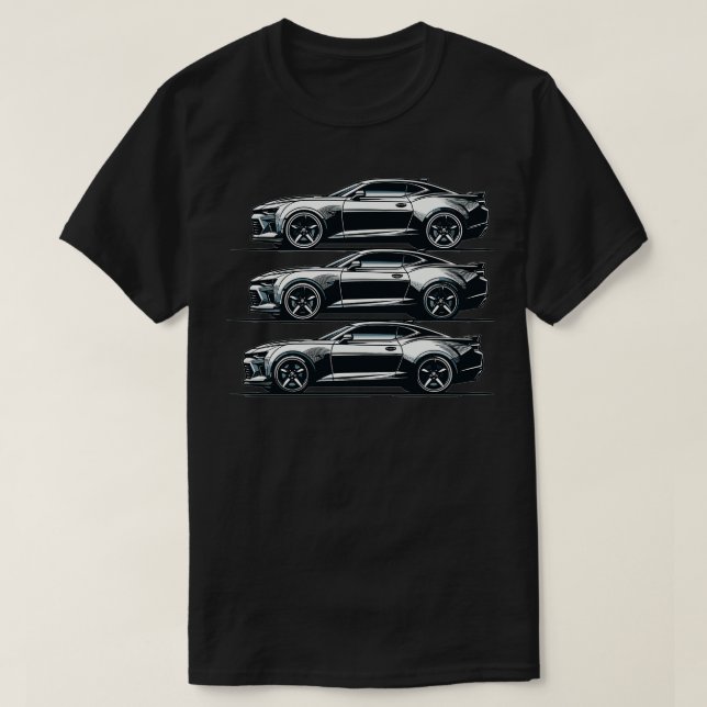 Chevrolet Camaro 5 T-Shirt (Design vorne)