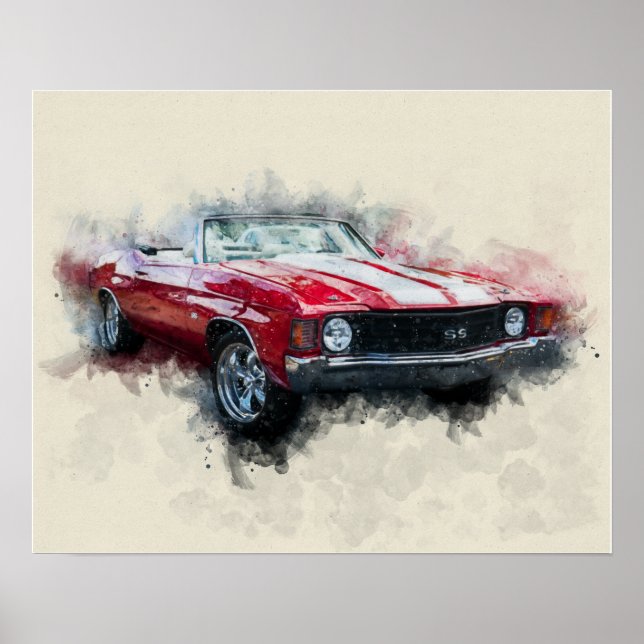 Chevrolet Camaro Poster (Vorne)