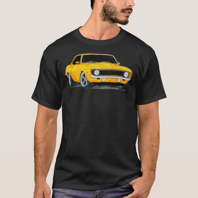 Chevrolet Camaro SS - T-shirt classique 1969 (Devant)