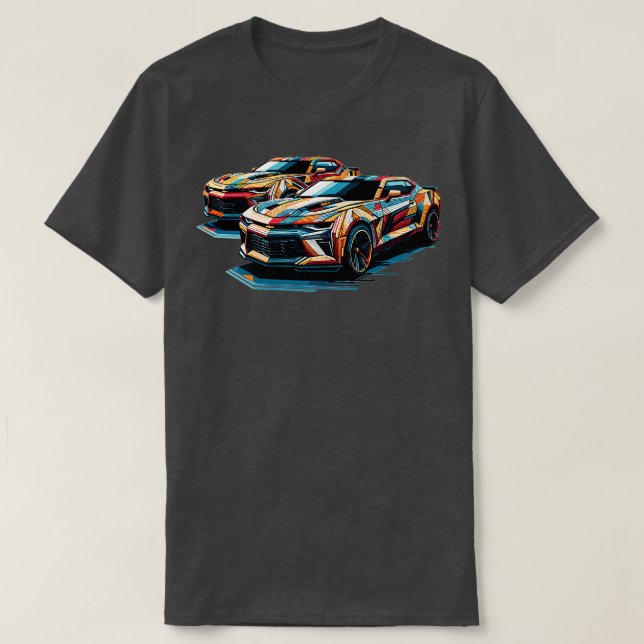 Chevrolet Camaro TShirt (Design vorne)