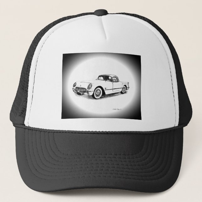 Chevrolet Corvette 1954 Truckerkappe (Vorderseite)