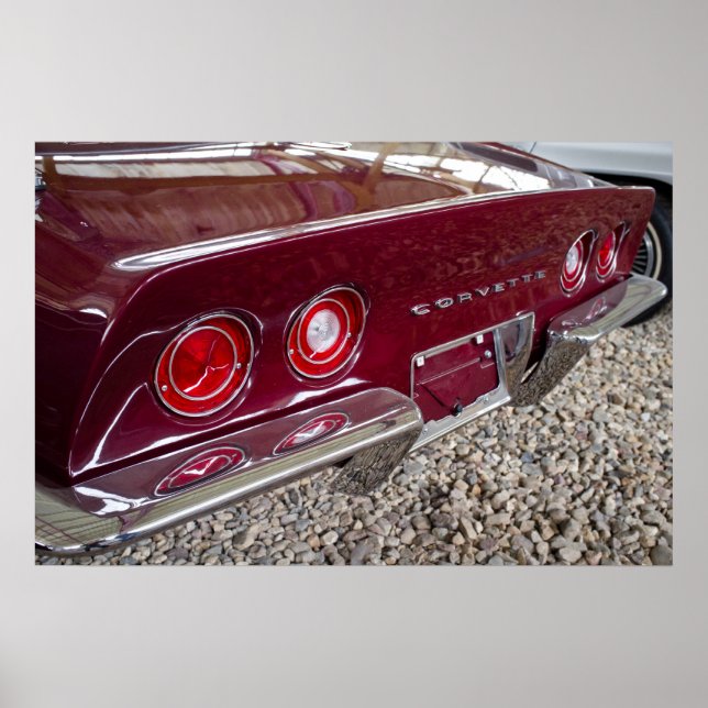 Chevrolet Corvette Poster (Vorne)