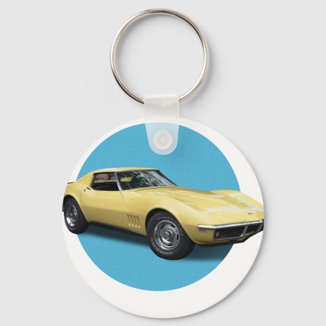 Chevrolet Corvette Schlüsselanhänger (Vorderseite)