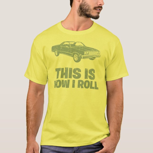 Chevrolet-EL 1977 Camino T-Shirt (Vorderseite)