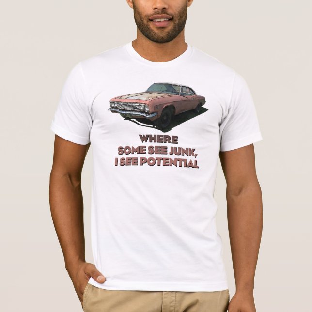 Chevrolet- ImpalaT - Shirt 1966 (Vorderseite)