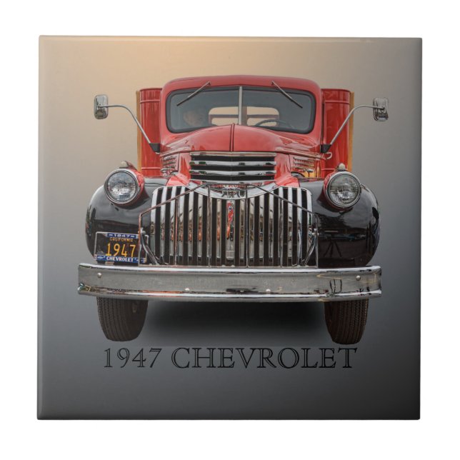 CHEVROLET-LKW 1947 FLIESE (Vorderseite)