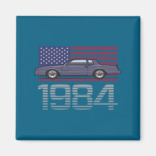 Chevrolet Monte Carlo Blau 1984 Magnet