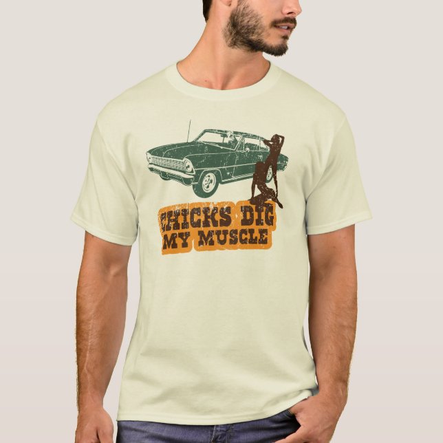 Chevrolet-Nova 1967 SS T-Shirt (Vorderseite)
