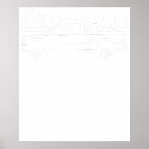 Chevrolet Silverado 2000 Poster