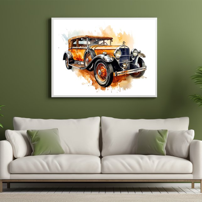 Chevrolet Vintage Auto Zeitlos Automobilkunst Poster (Von Creator hochgeladen)