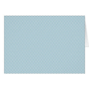 Chevron bleu avec Monogramme