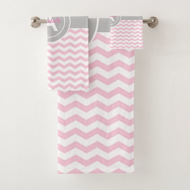 Chevron gris rose (En situation)
