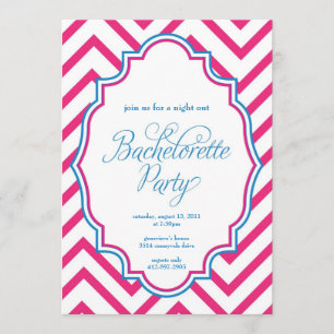 CHEVRON - Invitation à sortir les filles BACHELORE