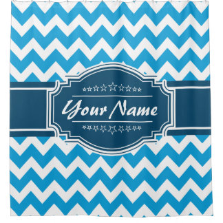 Chevron Motif rideau de douche personnalisé #12
